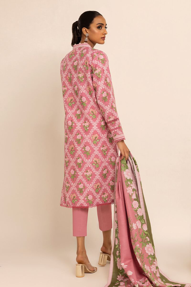 Printed | Light Khaddar | Fabrics 3 Piece | null