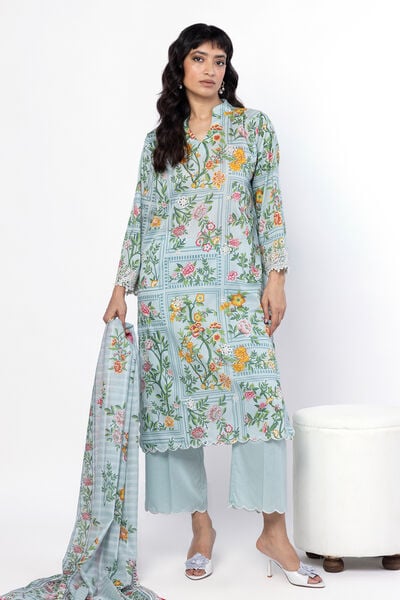 Embroidered | Lawn | Fabrics 3 Piece | AED 180.00
