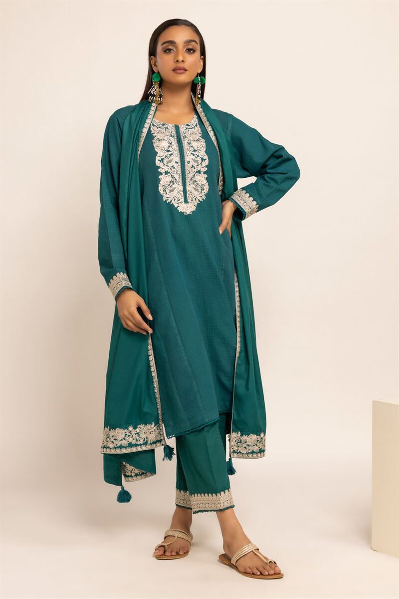 Dyed Embroidered | Lawn | Dupatta | Embroidered | null