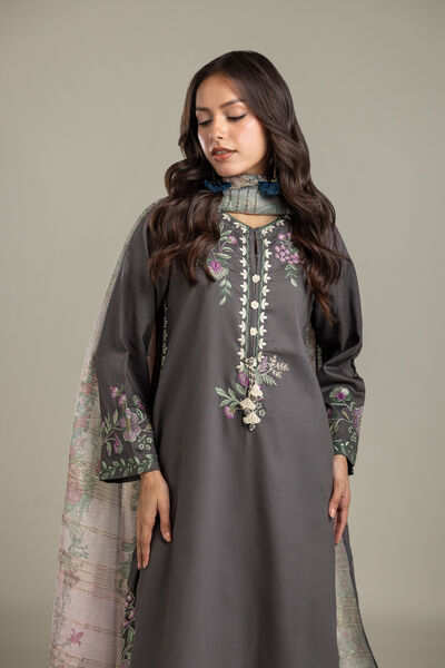 Embroidered | Polyester Silk | Dupatta | AED 130.00