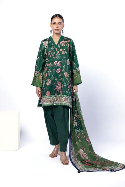 Printed | Broshia | Fabrics 3 Piece | AED 180.00