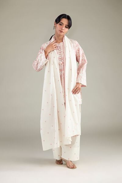 Lawn | Floral Lawn Dupatta | AED 130.00