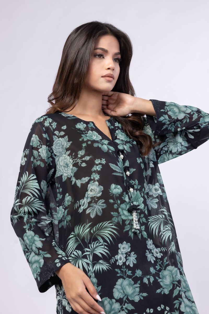Printed | Swiss Voile | Kurta | null
