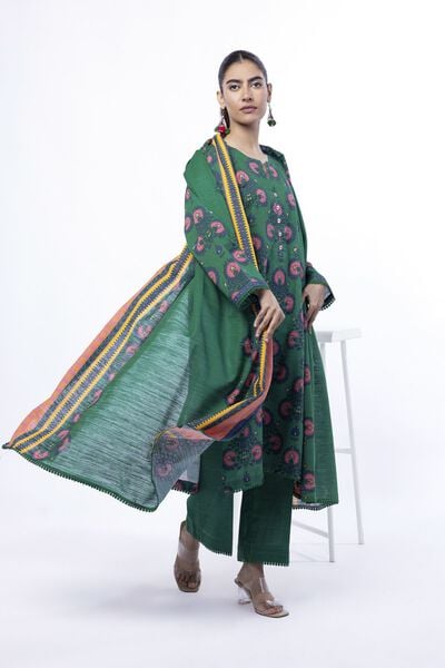 Printed | Light Khaddar | Tailored 3 Piece | AED 180.00