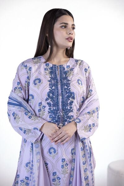 Embroidered | Lawn | Fabrics 3 Piece | AED 160.00