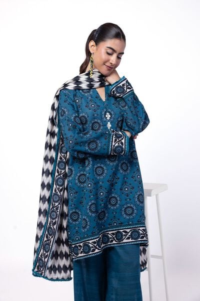 Printed | Light Khaddar | Fabrics 3 Piece | AED 120.00