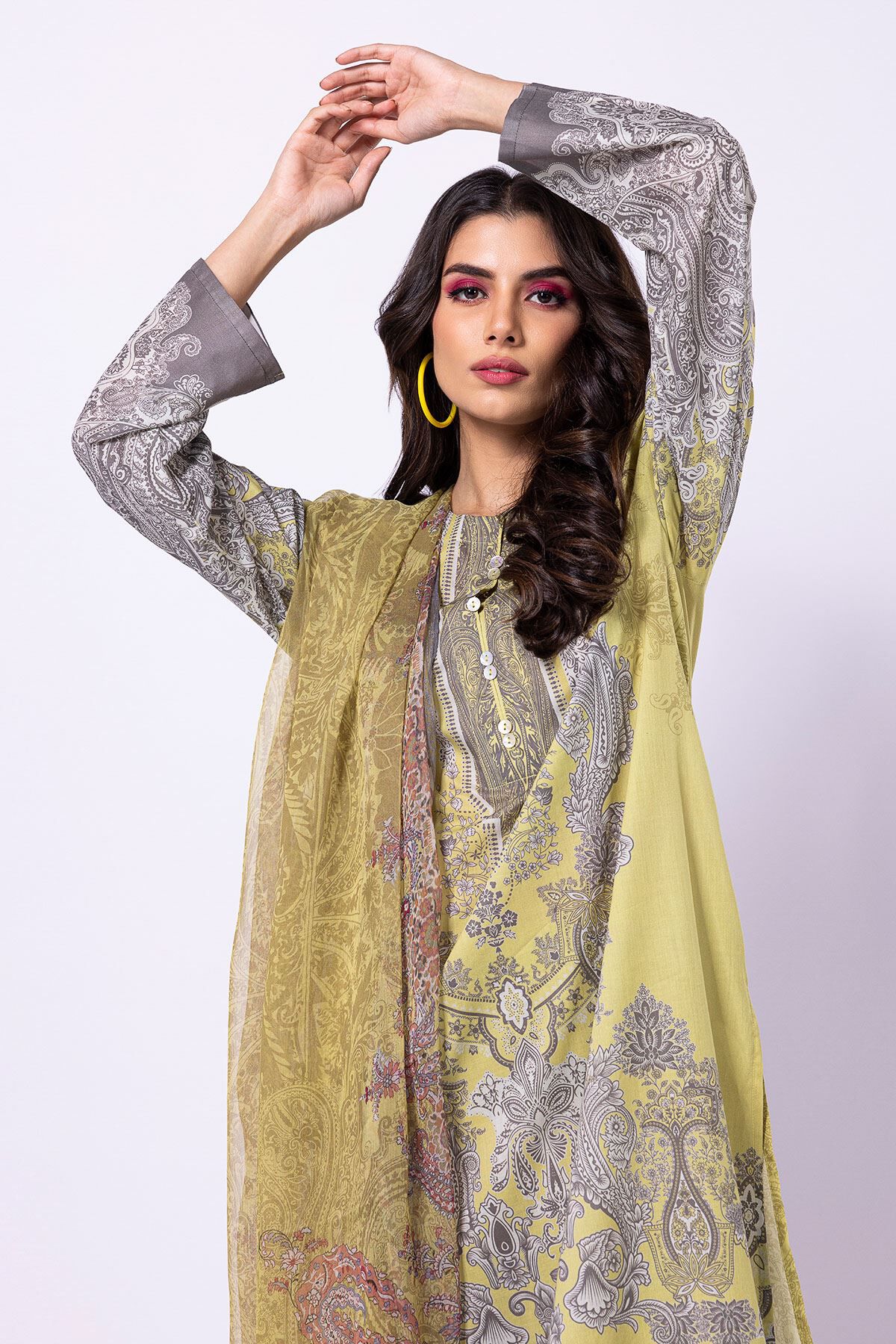 Khaadi lawn 3 piece suit store
