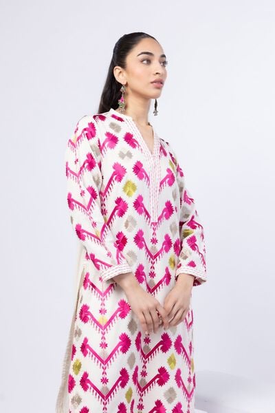 Embroidered | Handwoven Cotton | Kurta | AED 220.00