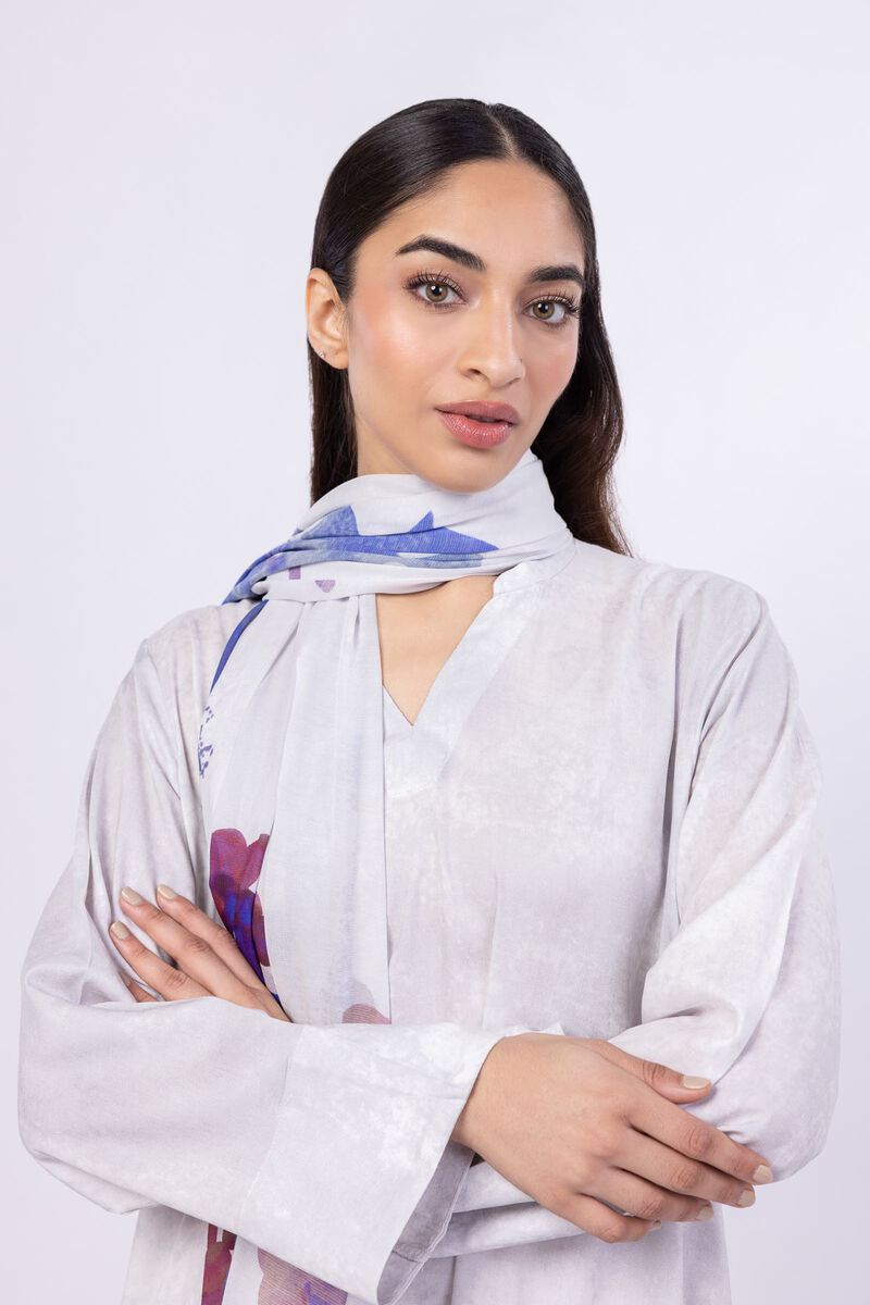 Printed | Light Thai Silk | Dupatta | AED 92.00