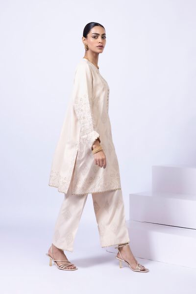 Embroidered | Thai Silk | Pants | AED 36.00