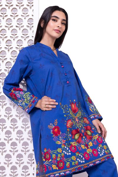Printed | Ripple Crinkle | Kurta | AED 42.00