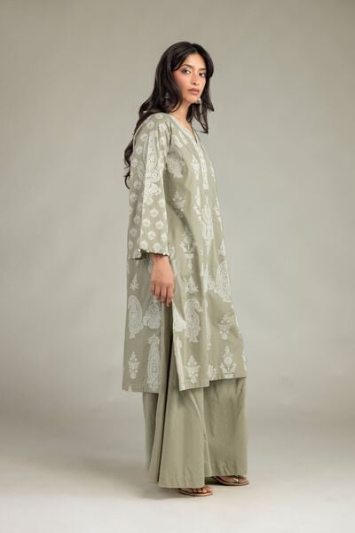 Cambric | Solid Olive Pants | AED 130.00
