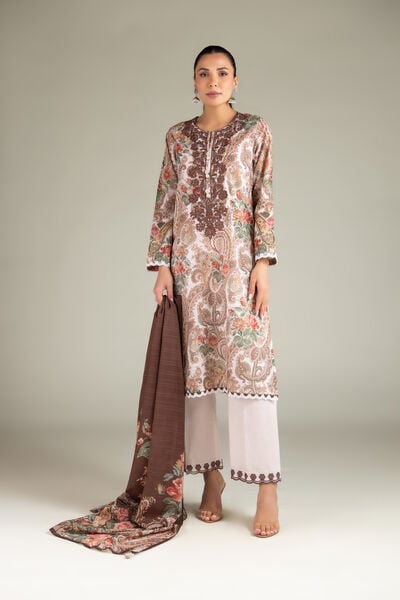 Embroidered | Mesuri | Fabrics 3 Piece | AED 180.00