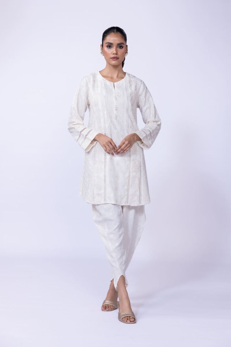 Embroidered | Russian Raw Silk | Kurta | AED 120.00