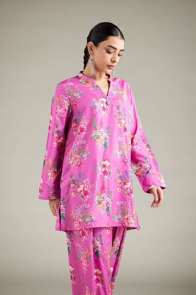 Printed | Polyester Silk | Kurta | AED 130.00