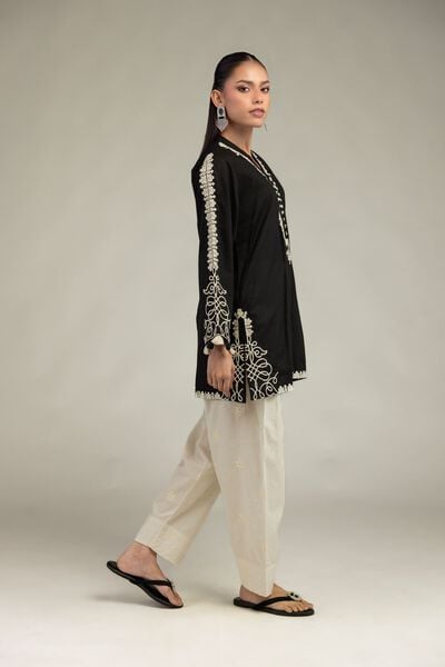 Embroidered | Cotton Dobby | Floral Cotton Shalwar  | AED 150.00