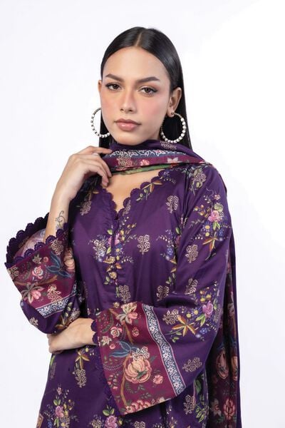 Printed | Jacquard | Fabrics 3 Piece | AED 180.00