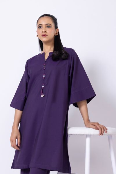 Dyed | Chambray | Kurta | AED 30.00