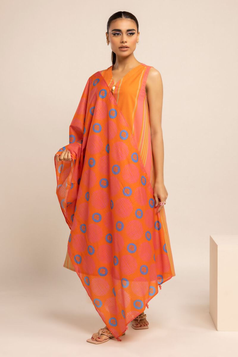 Printed | Lawn | Stole | null