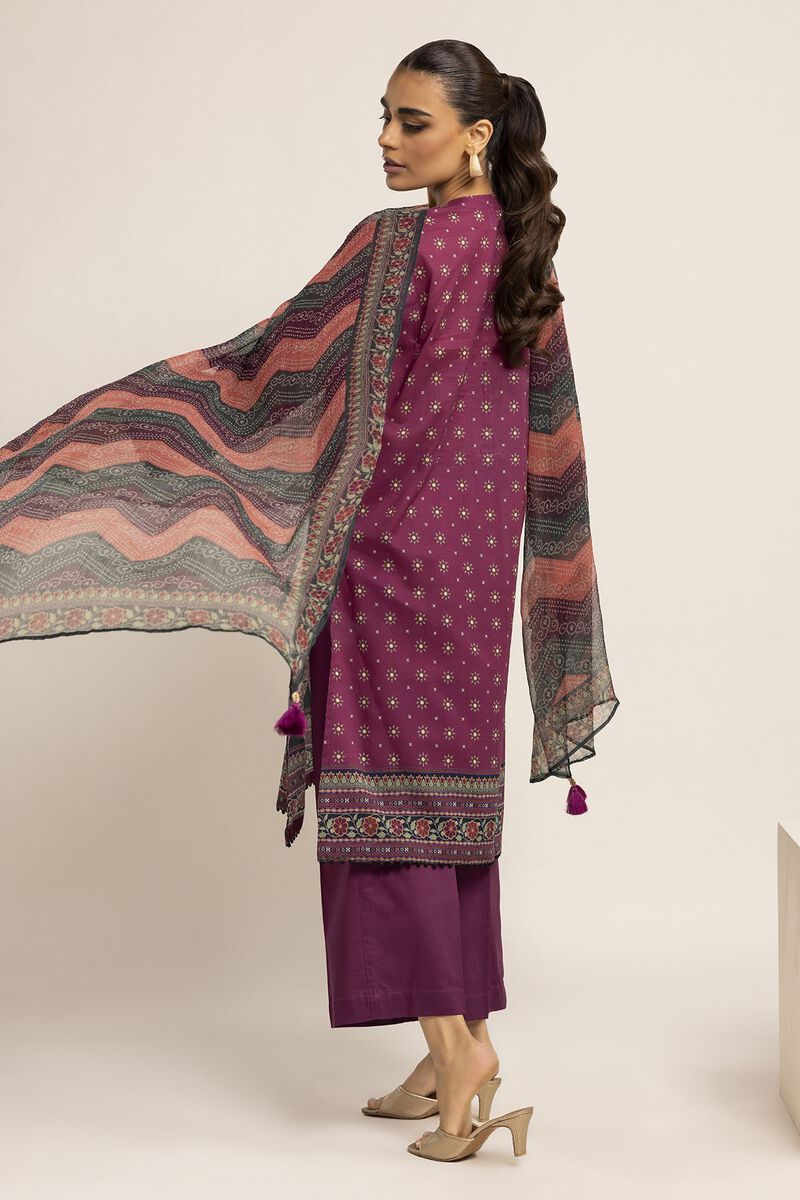Embroidered | Cambric | Fabrics 3 Piece | null