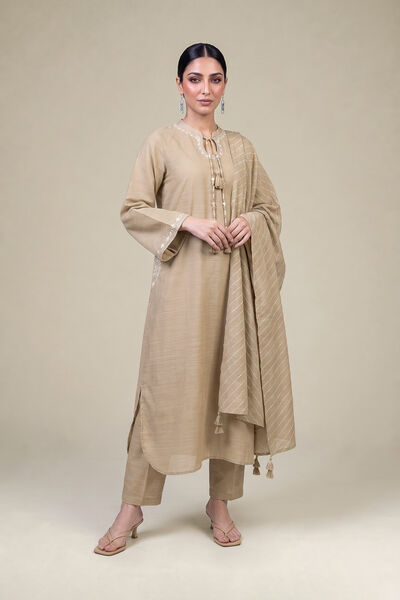 Embroidered | Light Khaddar | Solid Khaddar Pants | AED 130.00