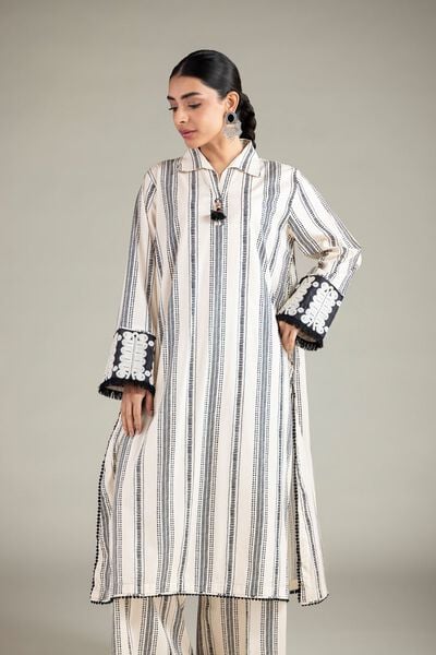 Embroidered | Cotton Viscose | Kurta | AED 180.00