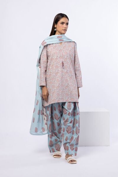 Printed | Crosshatch Poplin | Kurta | AED 100.00