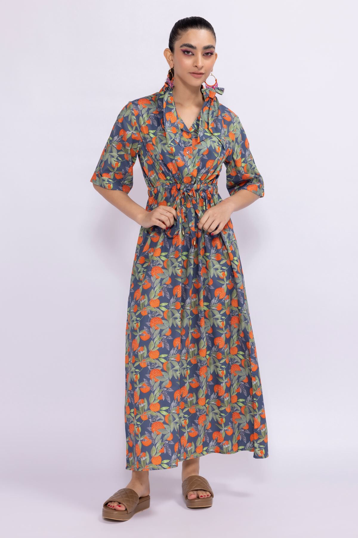 Buy Maxi Dress 33.00 AED 1001770381 Khaadi United Arab Emirates