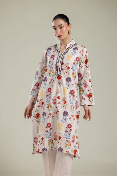 Embroidered | Cambric | Kurta | AED 130.00