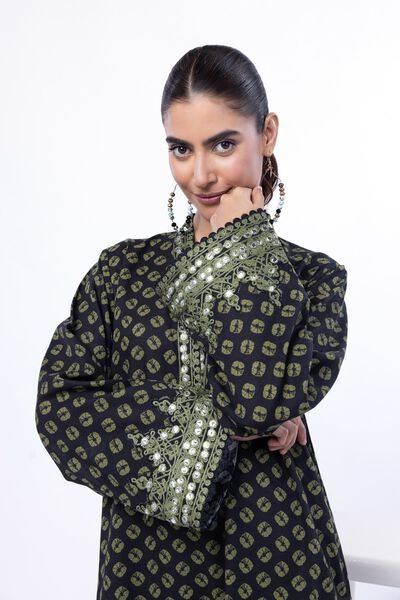 Embroidered | Khaddar | Fabrics 2 Piece | Top and Bottom | AED 140.00