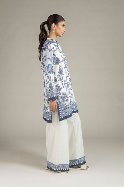 Printed | Raw Silk | Pants | AED 60.00