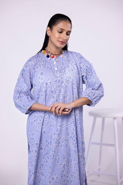 Printed | Ripple Crinkle | Kurta | AED 50.00