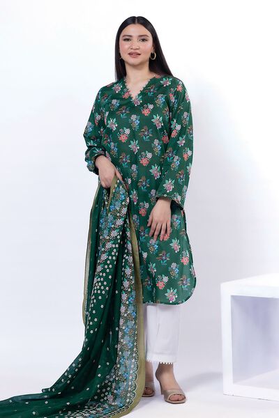 Printed | Lawn | Fabrics 2 Piece | Top and Dupatta | AED 100.00