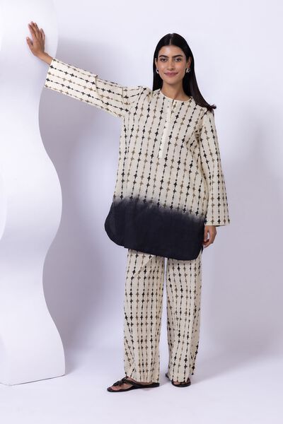 Printed | Ripple Crinkle | Kurta | AED 100.00