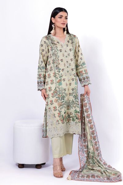 Embroidered | Lawn | Fabrics 3 Piece | AED 200.00