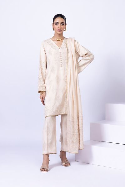 Embroidered | Thai Silk | Pants | AED 36.00