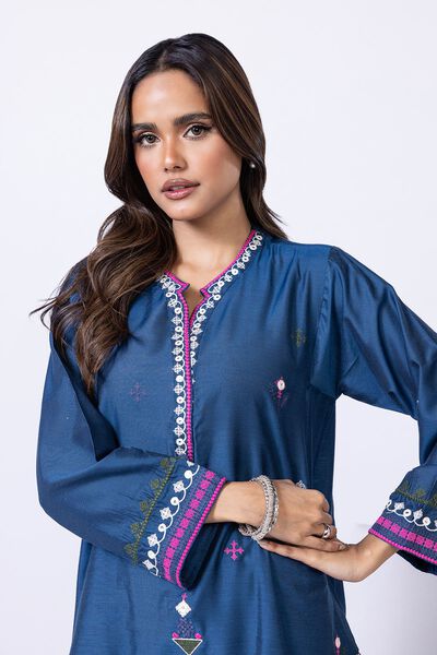Embroidered | Raw Silk | Kurta | AED 60.00