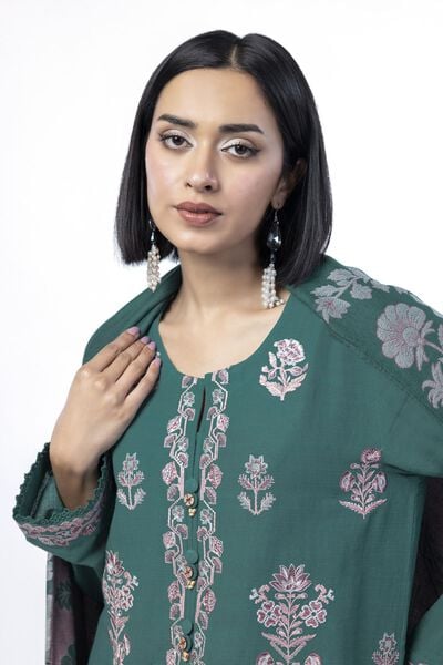 Embroidered | Khaddar | Fabrics 3 Piece | AED 78.00