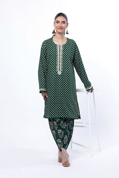 Embroidered | Khaddar | Fabrics 2 Piece | Top and Bottom | AED 50.00