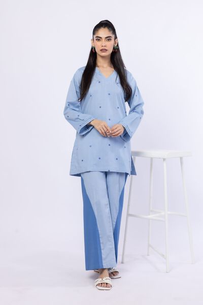 Dyed | Crosshatch Poplin | Pants | AED 18.00