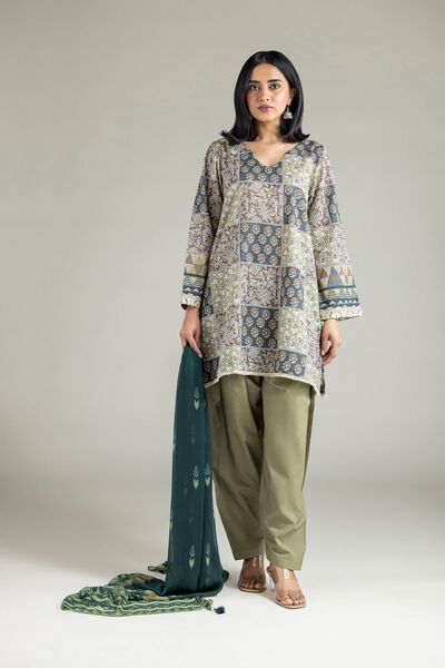Embroidered | Lawn | Fabrics 3 Piece | AED 180.00
