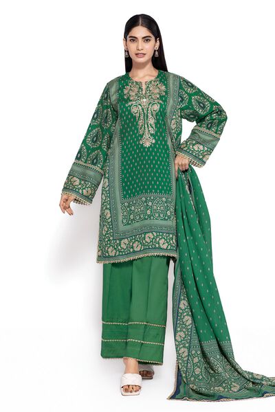 Lawn | Embroidered | Fabrics 3 Piece | AED 120.00