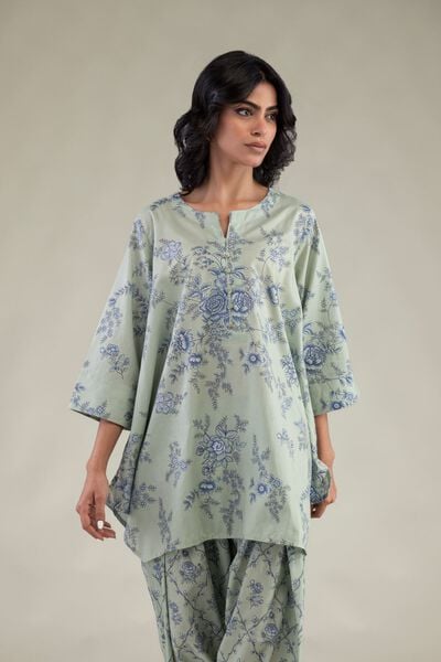 Embroidered | Cambric | Kurta | AED 150.00