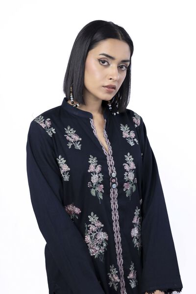 Embroidered | Crosshatch | Tailored 2 Piece | Top and Bottom | AED 180.00