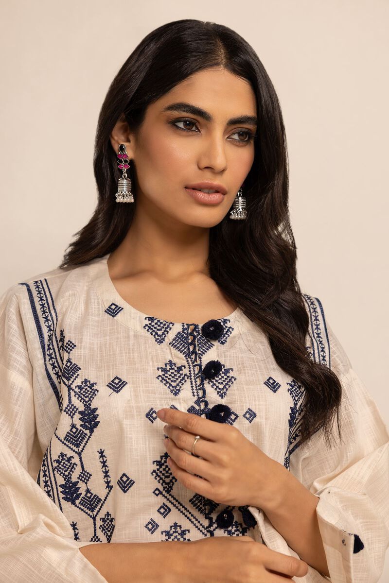 Crosshatch | Embroidered | Fabrics 2 Piece | Top Bottoms | null
