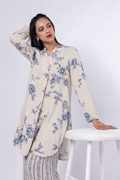 Printed | Cheese Cloth | Kurta | AED 160.00