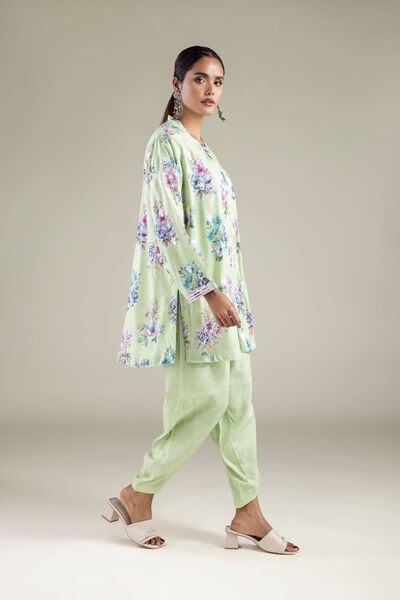 Embroidered | Viscose | Spring Tapered Shalwar | AED 100.00