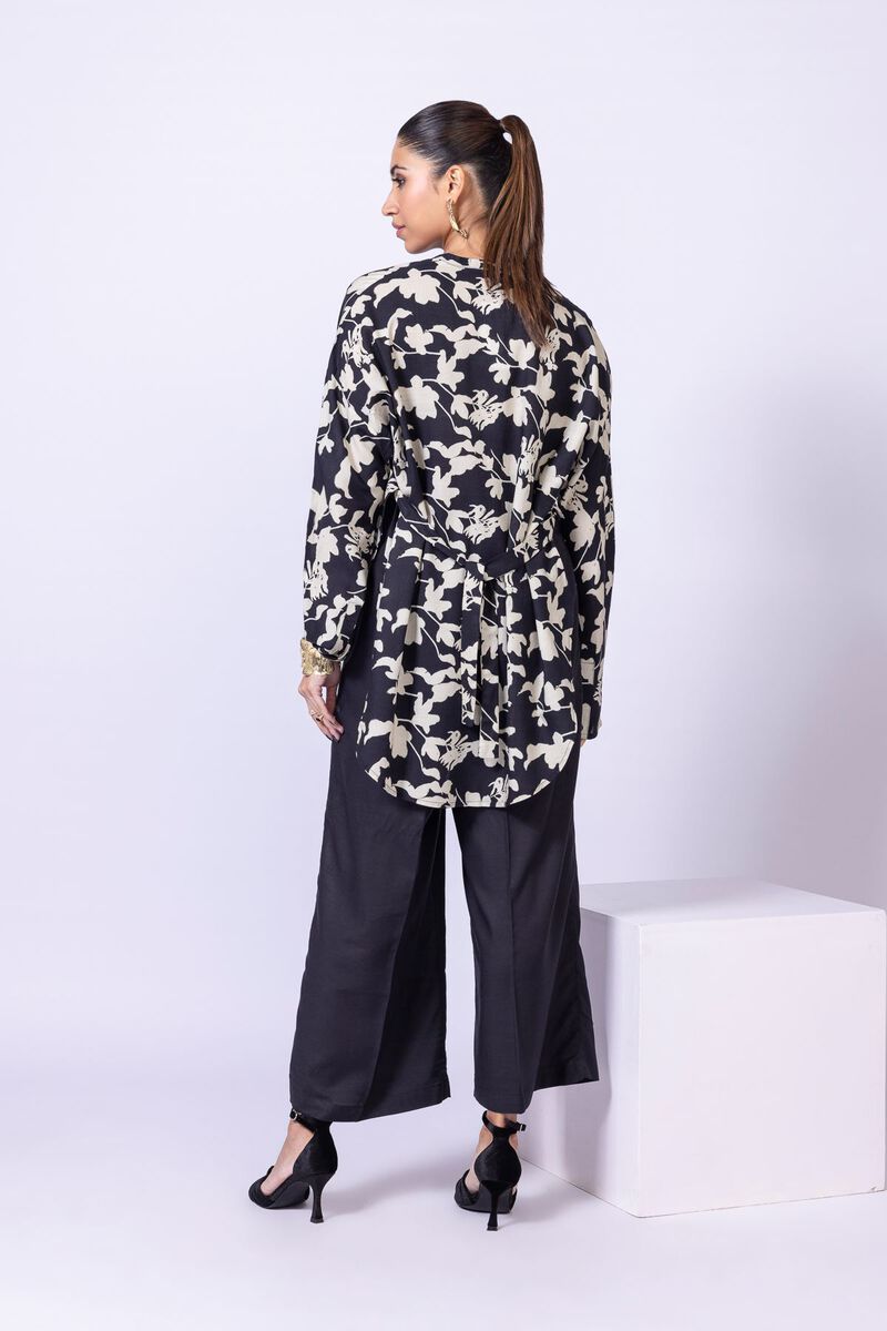 Printed | Dull Raw Silk | Blouse | AED 30.00