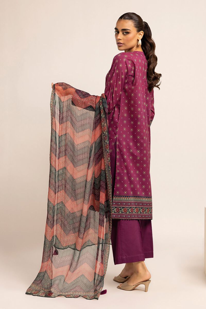 Embroidered | Cambric | Fabrics 3 Piece | null