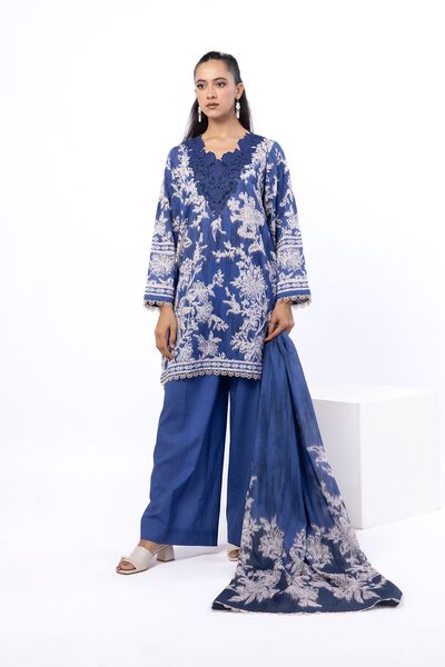 Embroidered | Cotton | Tailored 3 Piece | AED 200.00